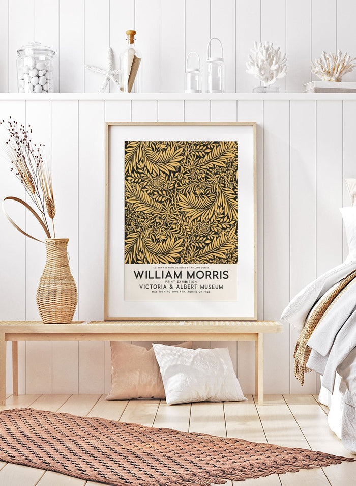 Larkspur by William Morris Print_Sugar & Canvas