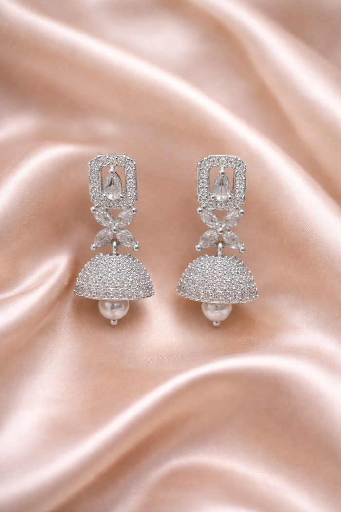 #LC1044 Floral Ad Jhumka