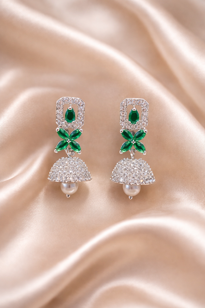 #LC1044 Floral Ad Jhumka