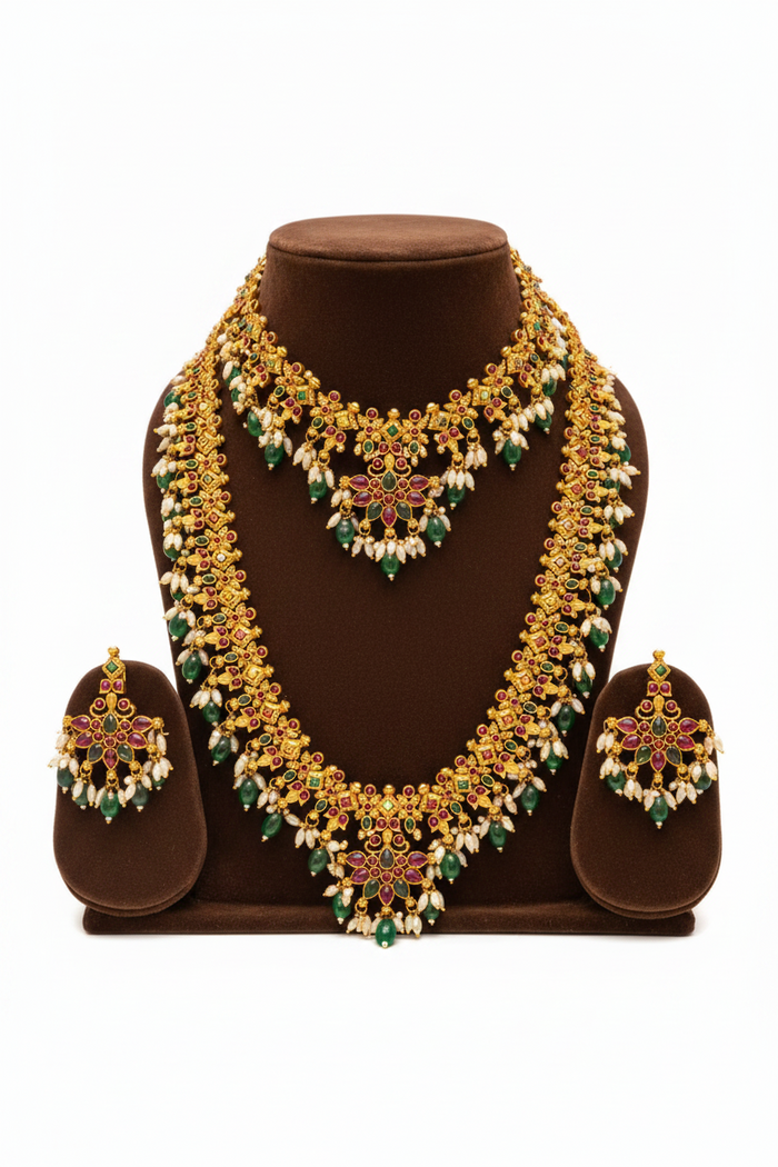 #LC1063 Kemp Necklace Set