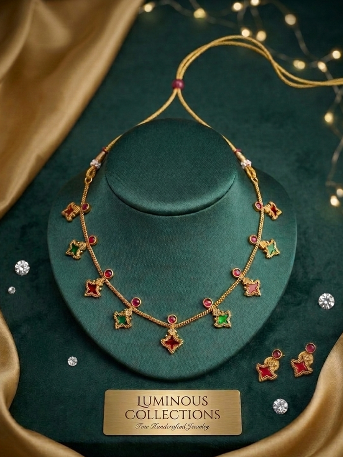 #LC1094 Traditional palakka maala multicoloured
