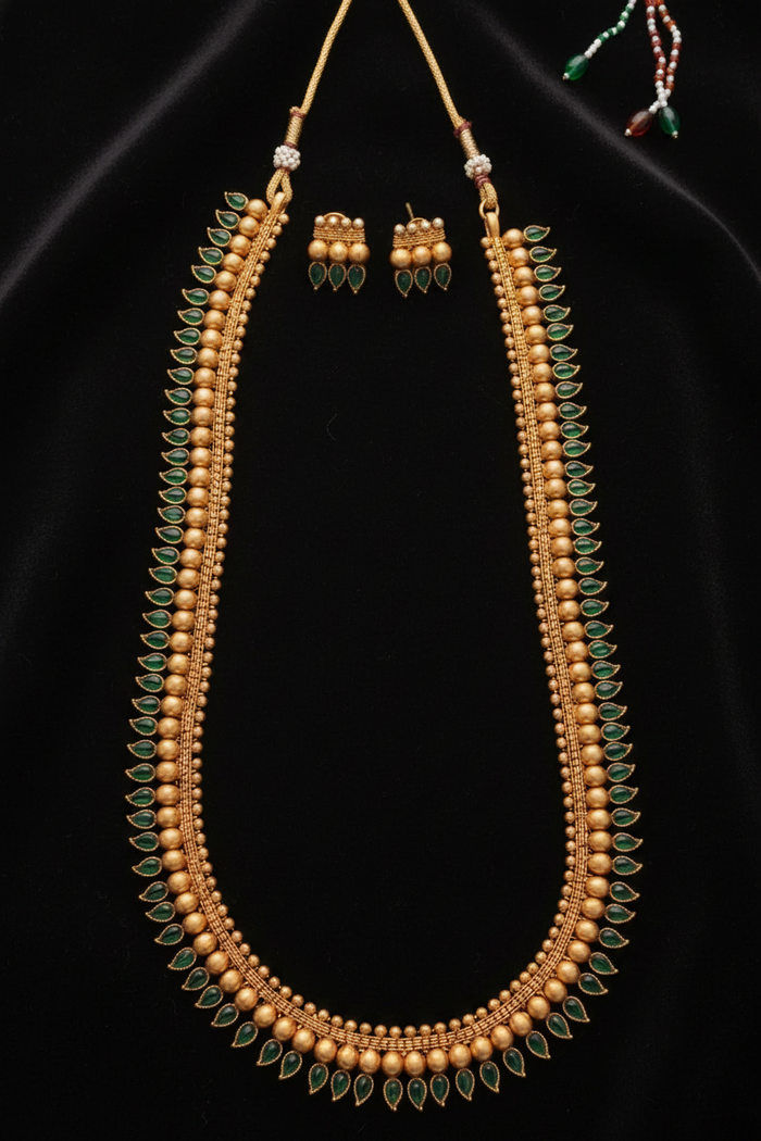 #LC1121 Peacock Design Long Haram Set