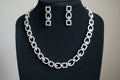 #LC1125 Luxury AD Stones Necklace Set