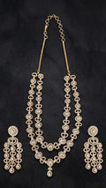 #LC1154 Victorian-style AD stones in a two-layer design SET
