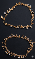 #LC1191 Dainty drop anklet