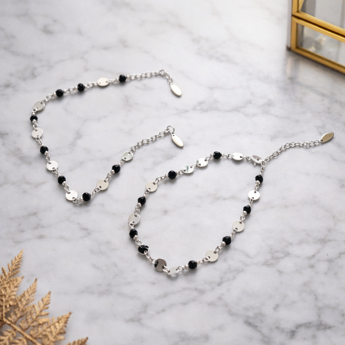 #LC1198 Black pearl beauty