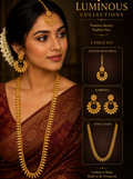 #LC1233 Long Haaram set - 3 piece