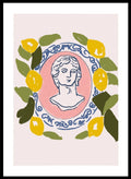 'Lemon Mythos' Aesthetic Art Print_Sugar & Canvas_Sugar & Canvas