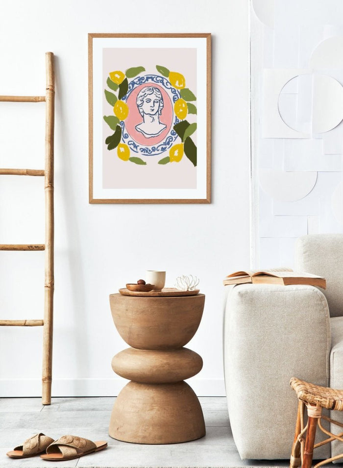'Lemon Mythos' Aesthetic Art Print_Sugar & Canvas_Sugar & Canvas