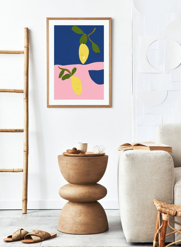 'Lemon Pop' Aesthetic Art Print_Sugar & Canvas_Sugar & Canvas