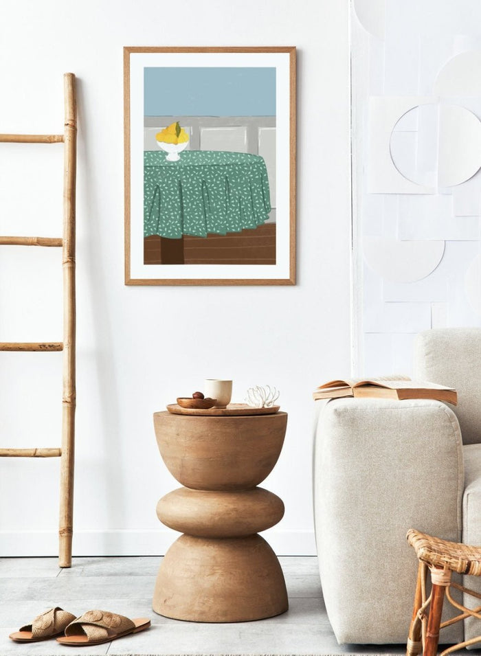 'Lemons and Linen' Aesthetic Art Print_Sugar & Canvas_Sugar & Canvas