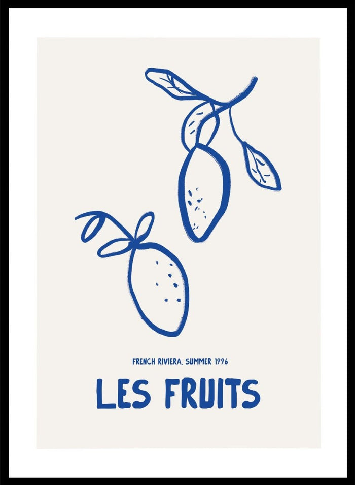 'Les Fruits' Aesthetic Art Print_Sugar & Canvas_Sugar & Canvas