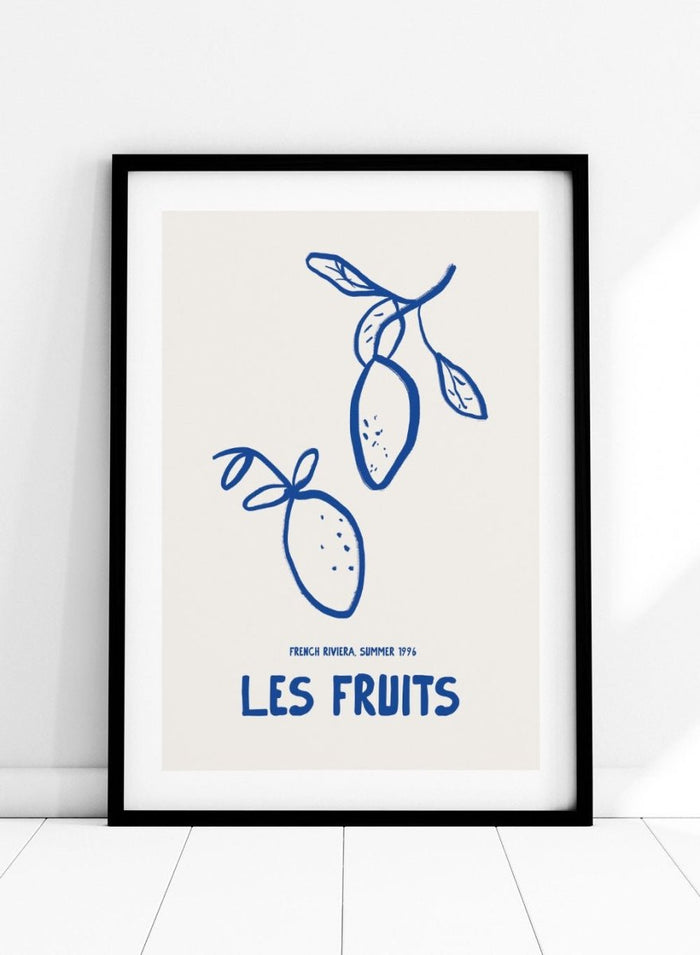 'Les Fruits' Aesthetic Art Print_Sugar & Canvas_Sugar & Canvas