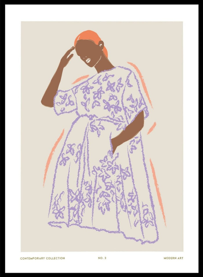 'Light & Lilac' Aesthetic Art Print_Sugar & Canvas_Sugar & Canvas