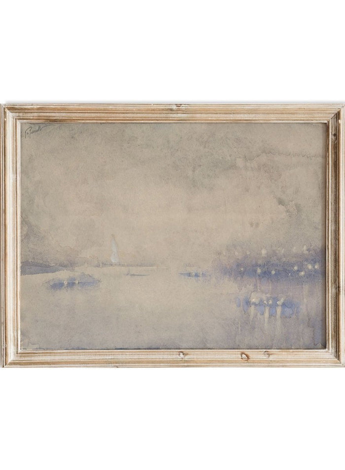 "Lighting Up" Art Print_Sugar & Canvas_Joseph Pennell