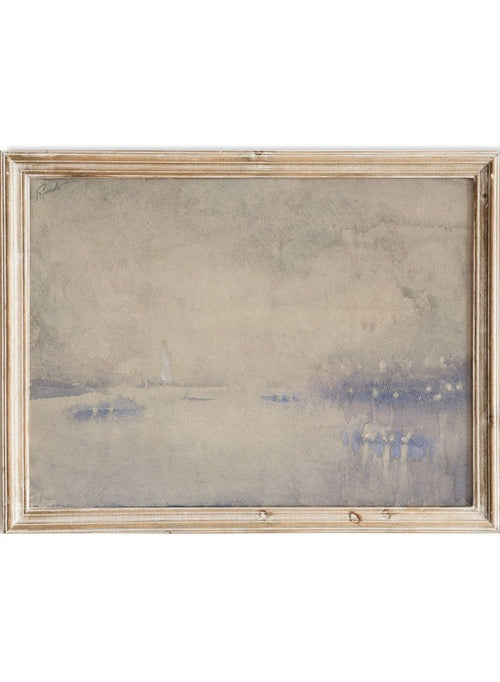 "Lighting Up" Art Print_Sugar & Canvas_Joseph Pennell