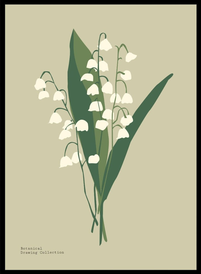 'Lily of the Valley' Aesthetic Art Print_Sugar & Canvas_Sugar & Canvas
