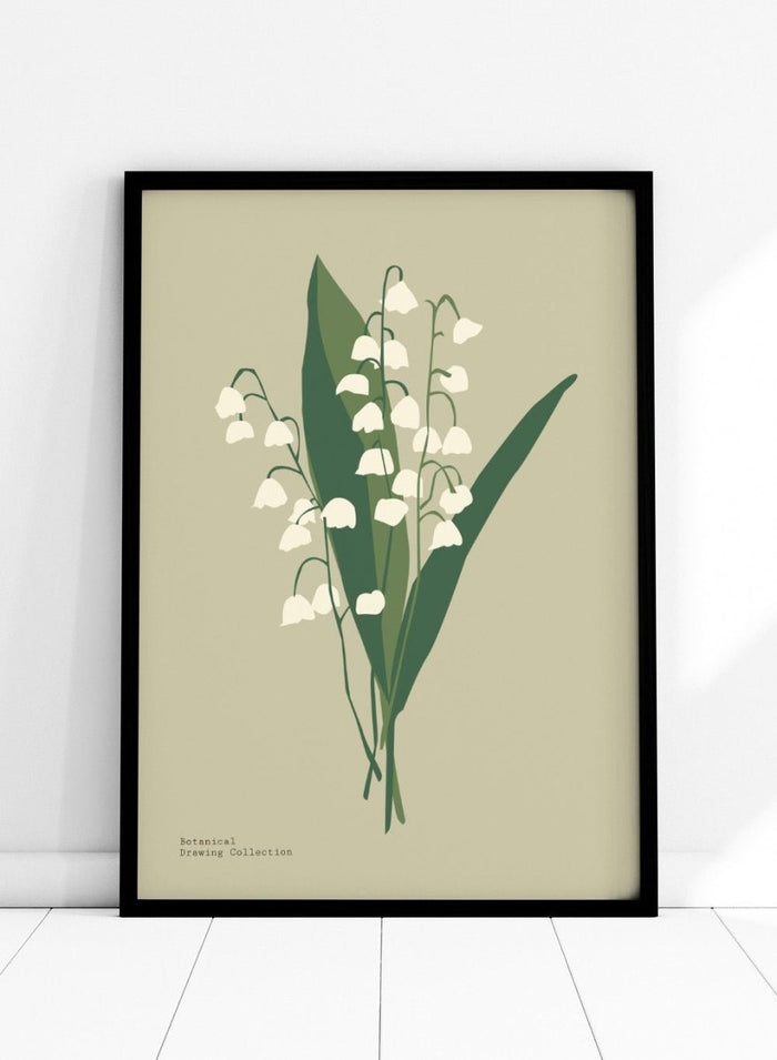 'Lily of the Valley' Aesthetic Art Print_Sugar & Canvas_Sugar & Canvas