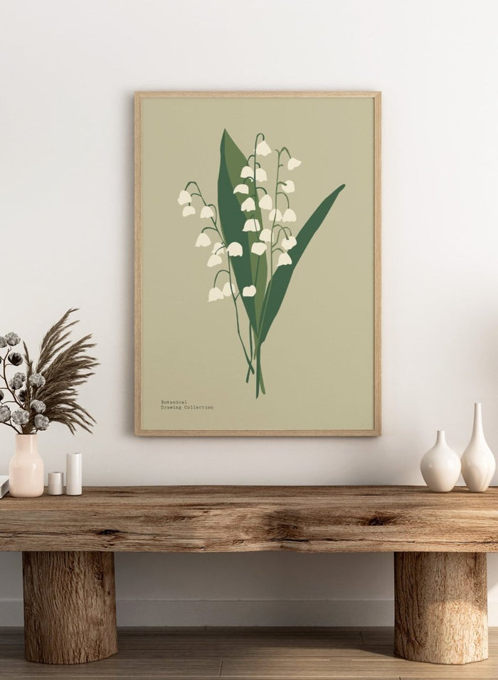 'Lily of the Valley' Aesthetic Art Print_Sugar & Canvas_Sugar & Canvas