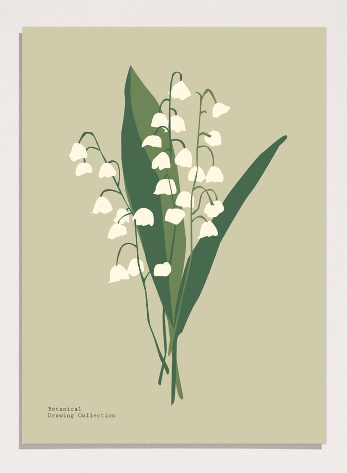 'Lily of the Valley' Aesthetic Art Print_Sugar & Canvas_Sugar & Canvas