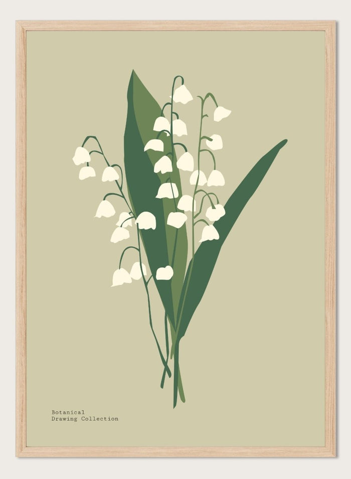 'Lily of the Valley' Aesthetic Art Print_Sugar & Canvas_Sugar & Canvas
