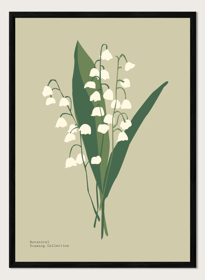 'Lily of the Valley' Aesthetic Art Print_Sugar & Canvas_Sugar & Canvas
