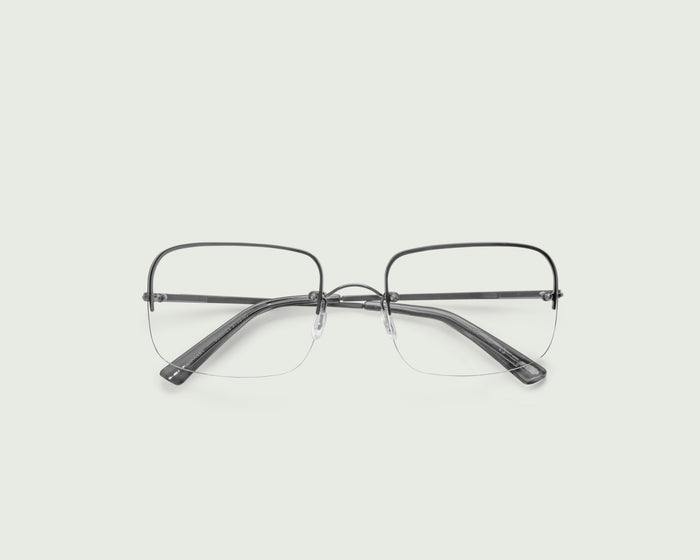 Ash::Linda Eyeglasses rectangle black  metal top