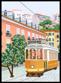 Lisbon Tram No. 28 Portugal Art Print_Sugar & Canvas_Sugar & Canvas
