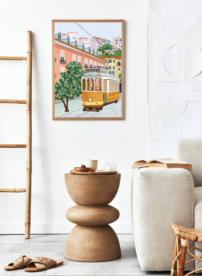 Lisbon Tram No. 28 Portugal Art Print_Sugar & Canvas_Sugar & Canvas