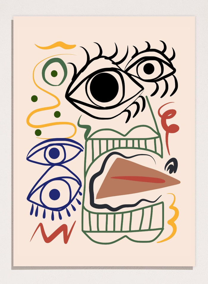 A4/8x12 inches (Framing Available) / Unframed Print Only