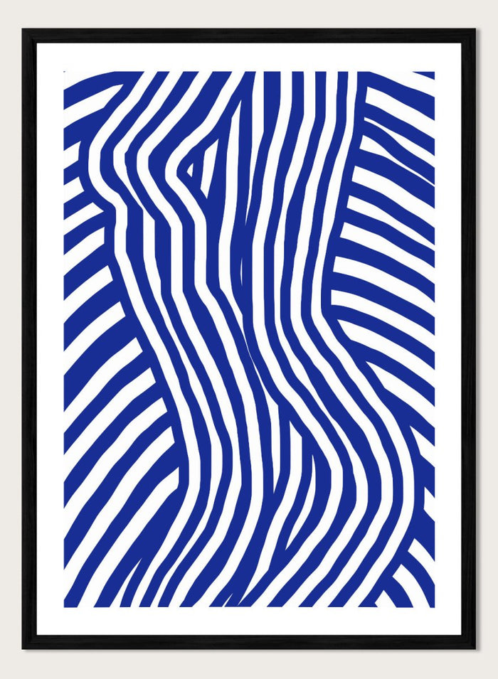 A4/8x12 inches (Framing Available) / Black Wood Frame
