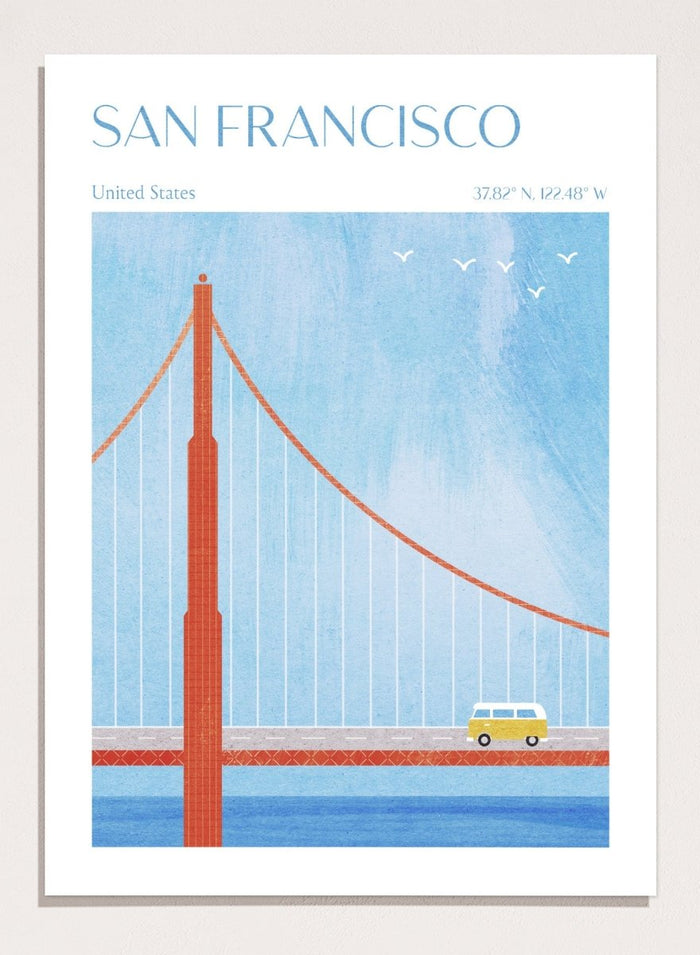 A4/8x12 inches (Framing Available) / Unframed Print Only