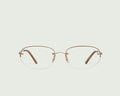 Sandstone::Lori Eyeglasses oval brown  front