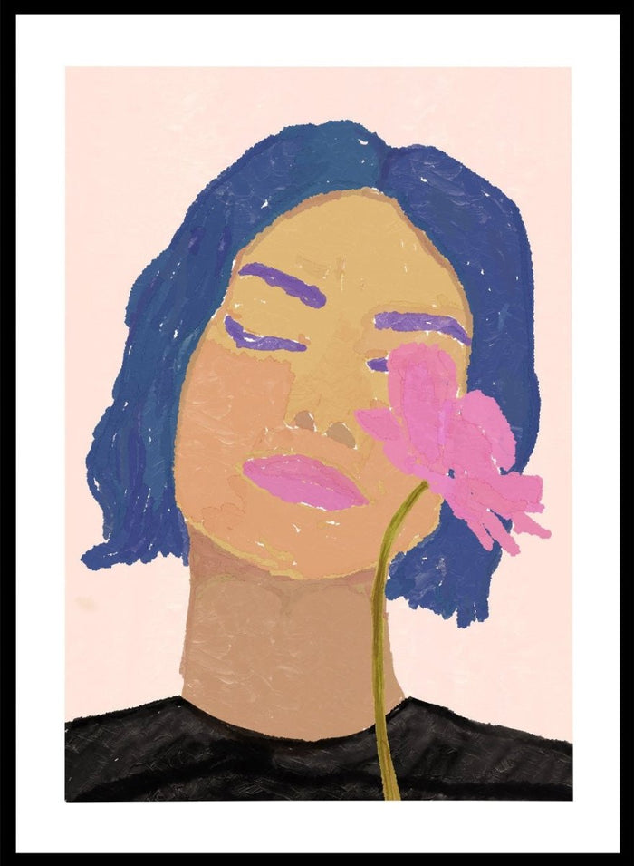 'Lost in Thought' Aesthetic Art Print_Sugar & Canvas_Sugar & Canvas