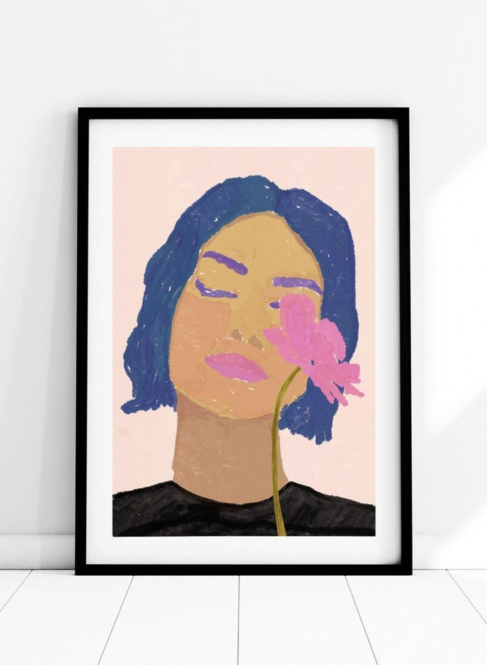 'Lost in Thought' Aesthetic Art Print_Sugar & Canvas_Sugar & Canvas