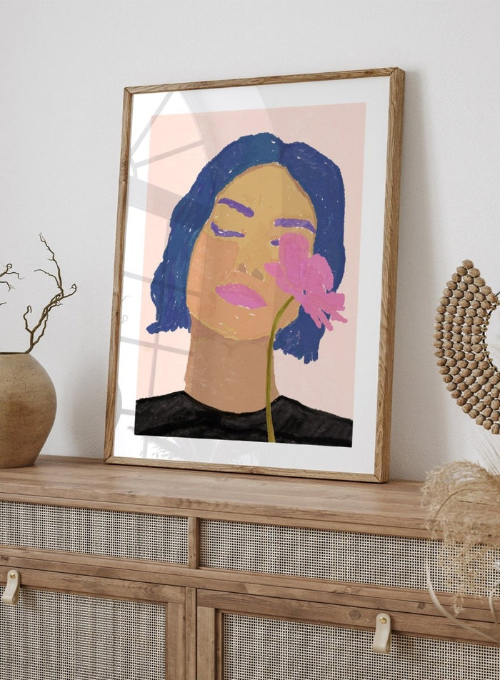 'Lost in Thought' Aesthetic Art Print_Sugar & Canvas_Sugar & Canvas