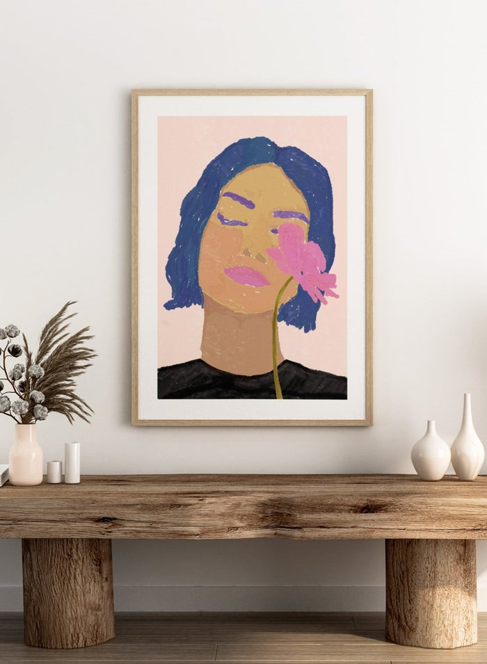 'Lost in Thought' Aesthetic Art Print_Sugar & Canvas_Sugar & Canvas