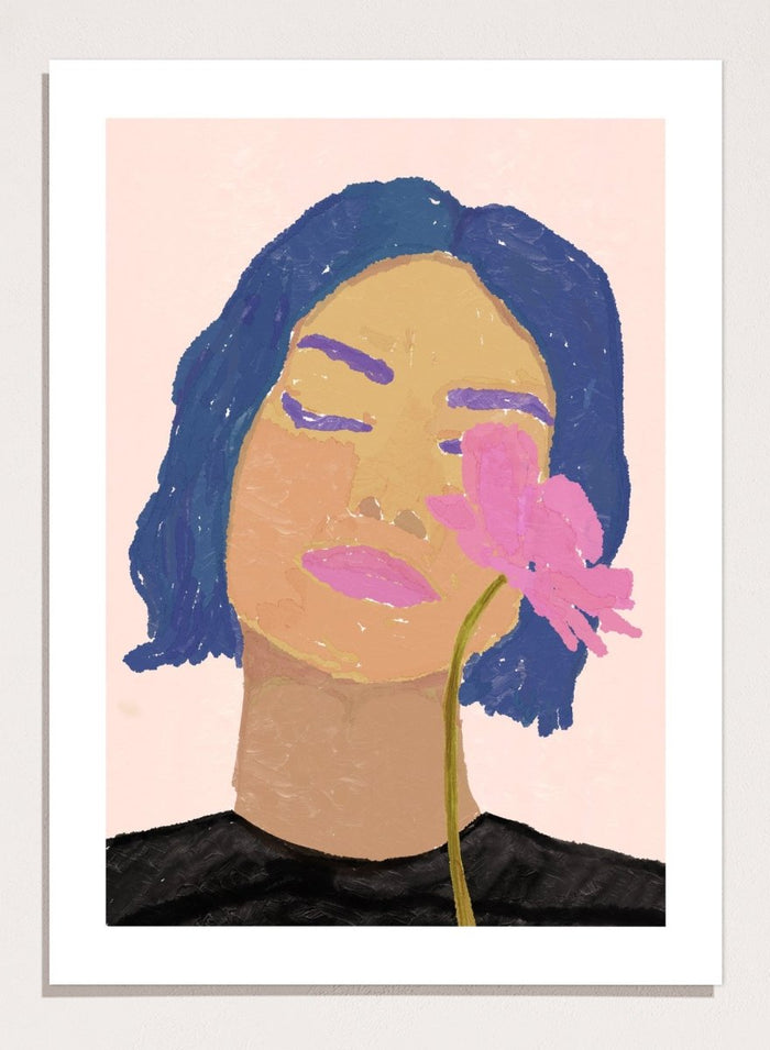 'Lost in Thought' Aesthetic Art Print_Sugar & Canvas_Sugar & Canvas