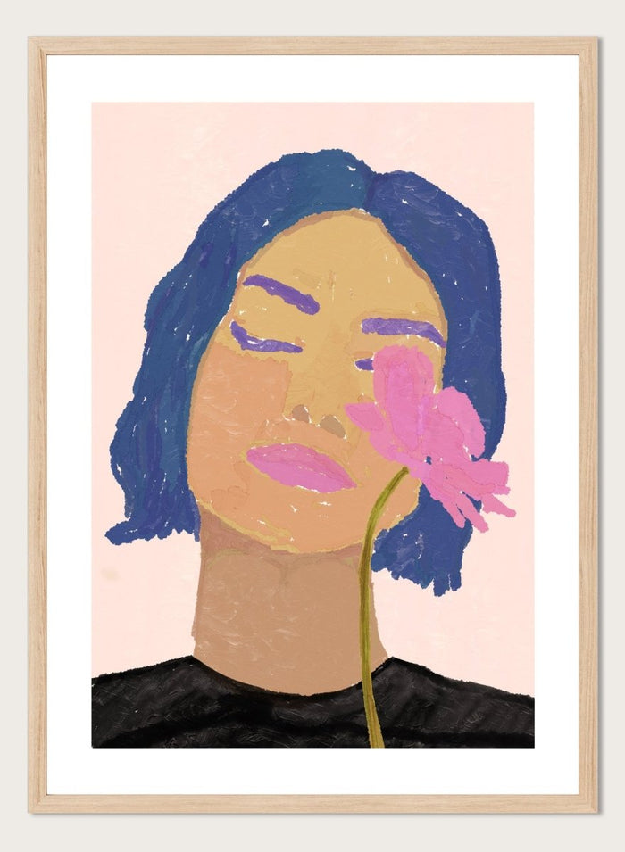 'Lost in Thought' Aesthetic Art Print_Sugar & Canvas_Sugar & Canvas