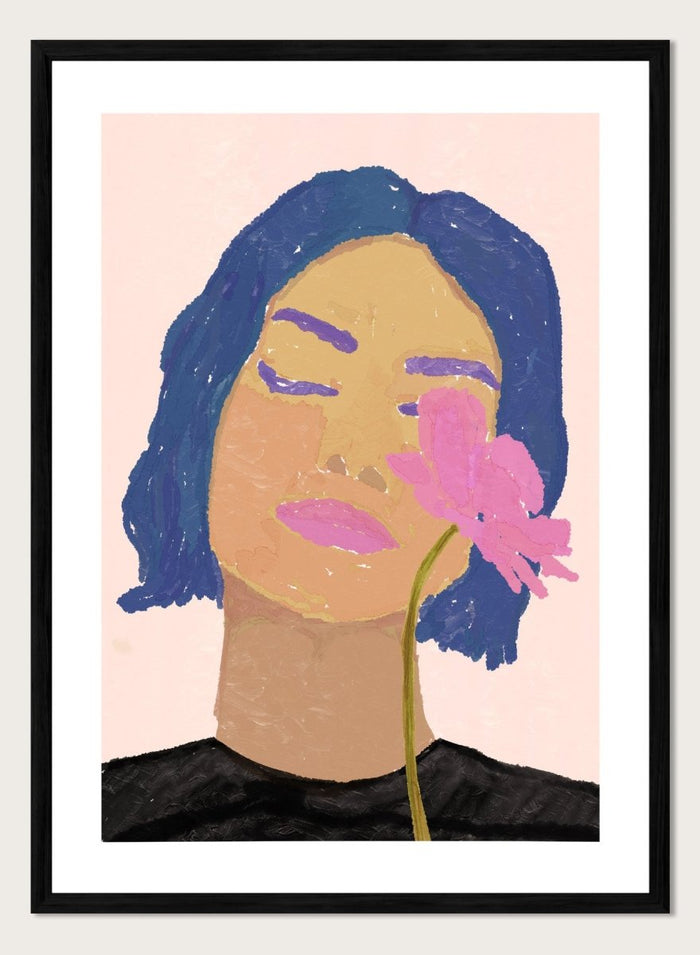 'Lost in Thought' Aesthetic Art Print_Sugar & Canvas_Sugar & Canvas