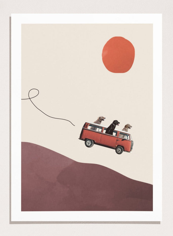 A4/8x12 inches (Framing Available) / Unframed Print Only