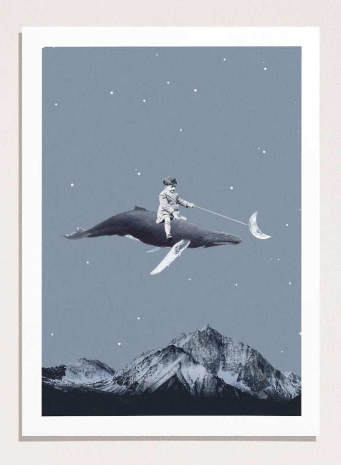 A4/8x12 inches (Framing Available) / Unframed Print Only