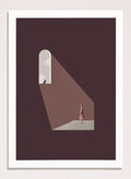 A4/8x12 inches (Framing Available) / Unframed Print Only
