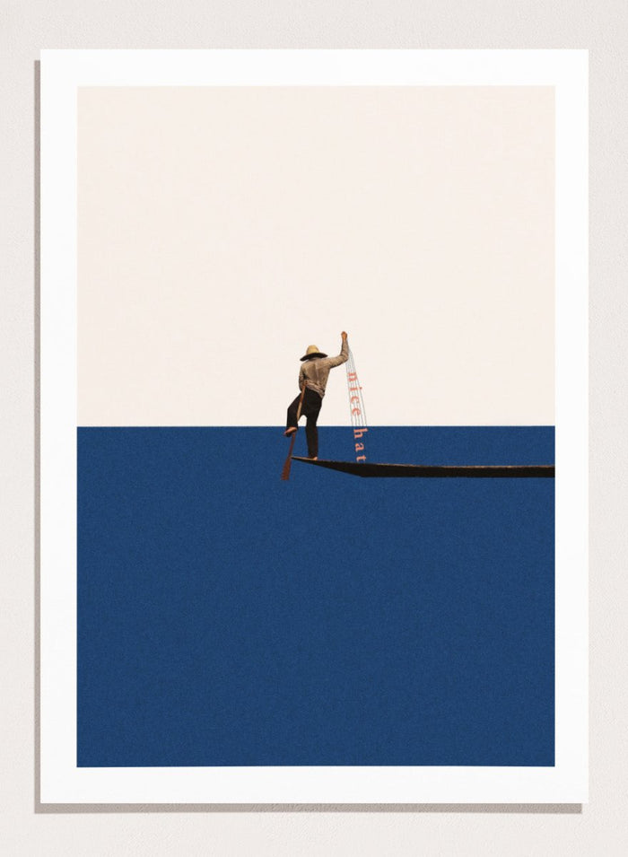 A4/8x12 inches (Framing Available) / Unframed Print Only