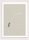 A4/8x12 inches (Framing Available) / Unframed Print Only