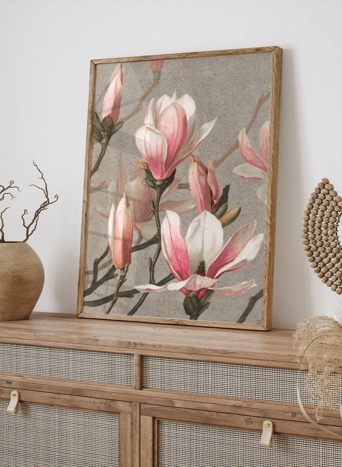 "Magnolia" Art Print_Sugar & Canvas_Louis Prang & Co