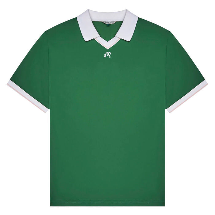 Malbon Barrio Golf Polo Garden Green - SU26 Men