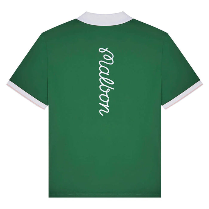 Malbon Barrio Golf Polo Garden Green - SU26 Men