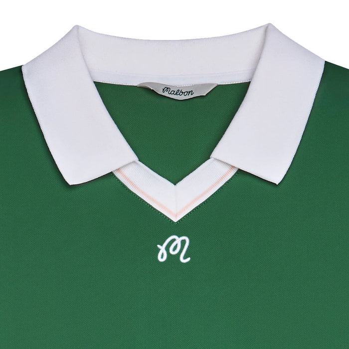 Malbon Barrio Golf Polo Garden Green - SU26 Men