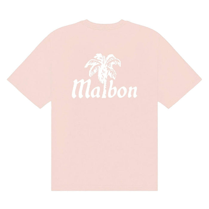 Malbon Bermuda Playa Golf T-Shirt Rosy Touch - SU26 Men